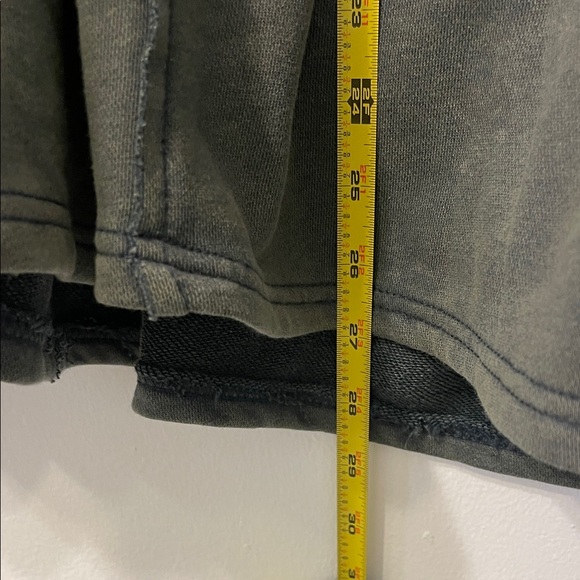 POL Oversized Patchwork Green and Navy Utility Jacket Size Small PTP 25” NWOT - Picture 6 of 6